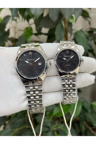 Ferrucci Brand Men Women Couple Wristwatch