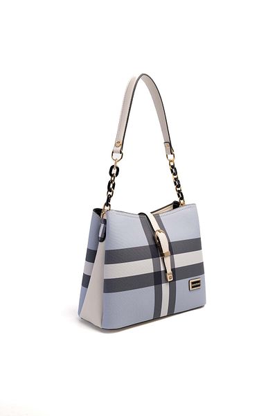Silver Polo Silver & Polo Blue - Geantă de umăr pentru femei Bone SP974