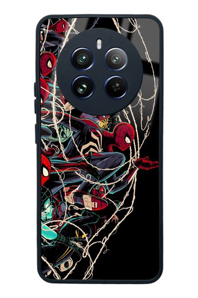 Spoyi Oppo Realme 12 Spider Earth Design Glossy Phone Case