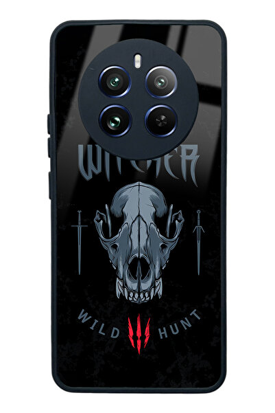 Spoyi Oppo Realme 12 Witcher 3 Wild Hund Design Glossy Phone Case