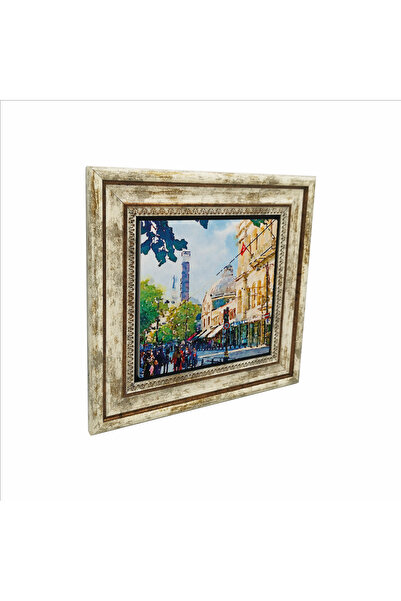 Sadrazam Πίνακας φυσικών πολύτιμων λίθων Çemberlitaş με τύπωμα (25 X 25 KRT-52)