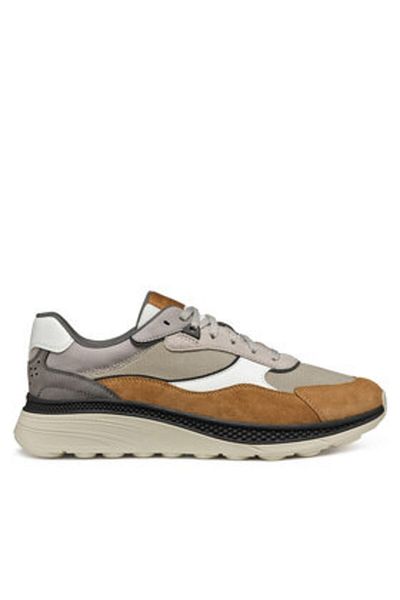 Geox men's sneakers U55HUA-01422 brown