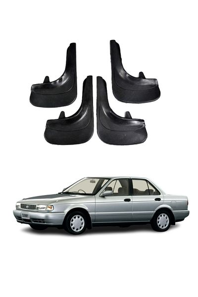 SONİKON LİNE Nissan Sunny Compatible 4-Piece Dust Cover Mudguard Mudflap Modified