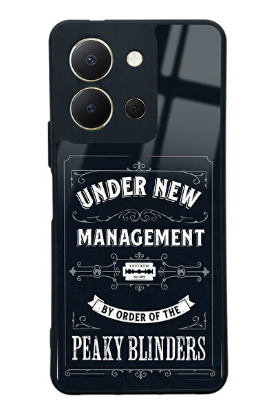 Spoyi Vivo Y36 Peaky Blinders Management Tasarımlı Glossy Telefon Kılıfı
