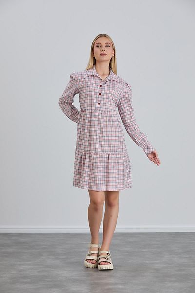 LİYACA Shirt Detail Turtleneck Maternity Tunic