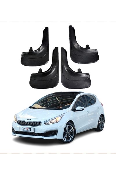 SONİKON LİNE Kia Ceed Compatible 4-Piece Dust Cover Mudguard Mudflap Modified