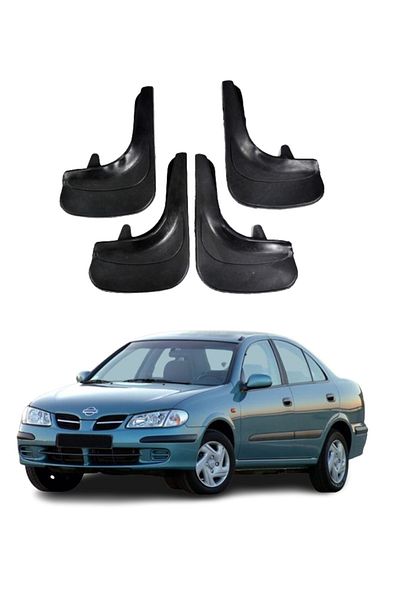 SONİKON LİNE Nissan Almera Compatible 4-Piece Dust Cover Mudguard Mudflap Modified