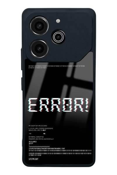 Spoyi غلاف هاتف لامع بتصميم خطأ Tecno Pova 6 Pro