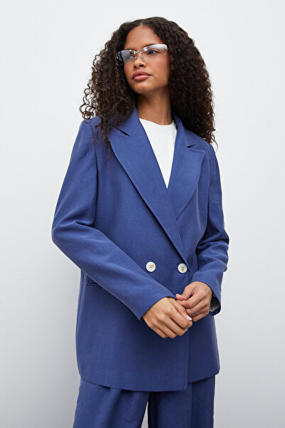 urban focus Double Breasted Oversize Jacket