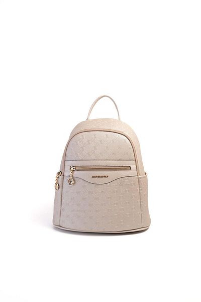 Silver Polo Silver & Polo Beige - S.Beige Sp1161 Women's Backpack