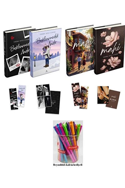 Pukka yayınları Beklenmedik Anda Ciltli / Mahi Ciltli 2 Kitap Tuğba Atıcı Coşar