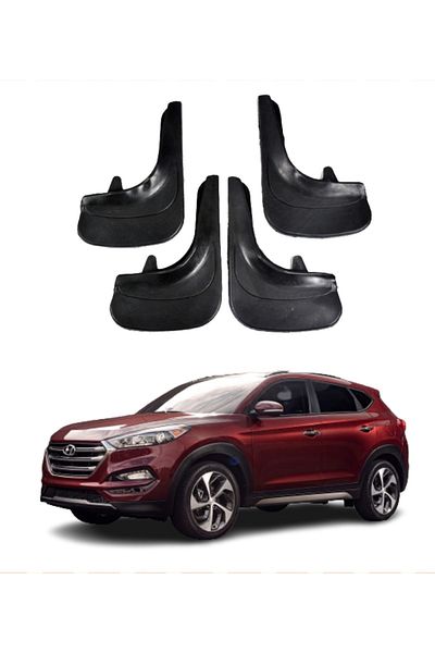 SONİKON LİNE Hyundai Tucson Compatible 4-Piece Dust Cover Mudguard Mudguard Modified