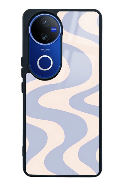 Spoyi غلاف هاتف لامع بتصميم مموج لهاتف Vivo V50