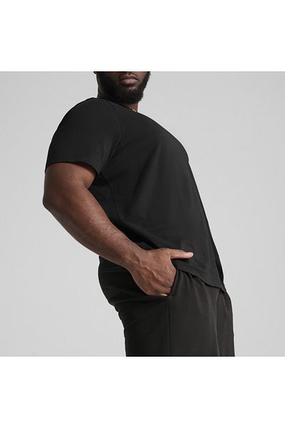 Puma Pantaloni scurți negri Essentials pentru bărbați