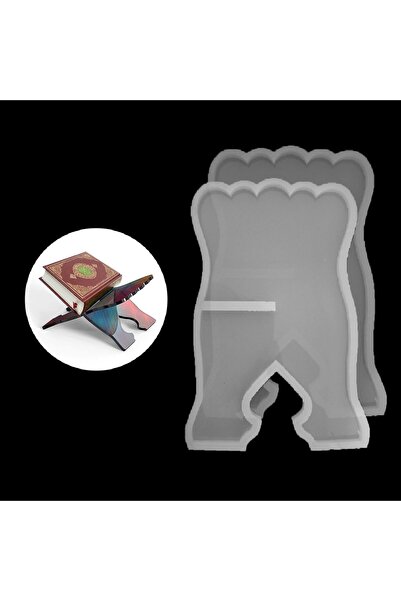 TT Tahtakale Toptancıları Epoksi Silikon Kalıp Kuran-ı Kerim Çift Rahle Kalıbı