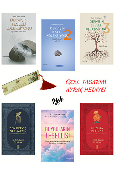 hayykitap Dervişin Teselli Koleksiyonu 1-2-3 -Sen Derviş Olamazsın-Duyguların...