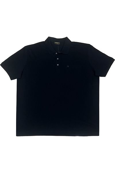 Grand Lavita Plus Size Polo Neck T-shirt