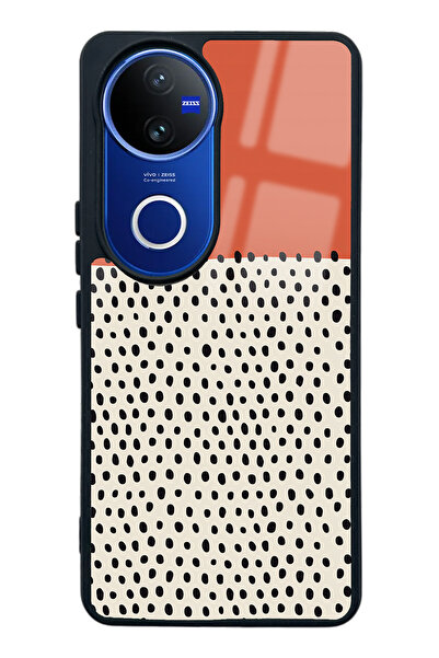 Spoyi Vivo V50 Vintage Art Tasarımlı Glossy Telefon Kılıfı