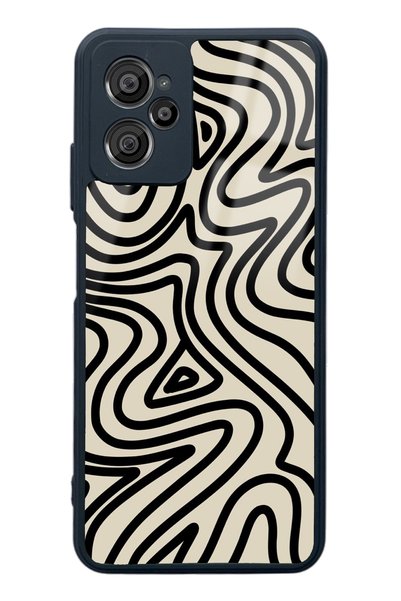 Spoyi حافظة هاتف لامعة بتصميم هندسي بيج لهاتف Casper X30 Plus