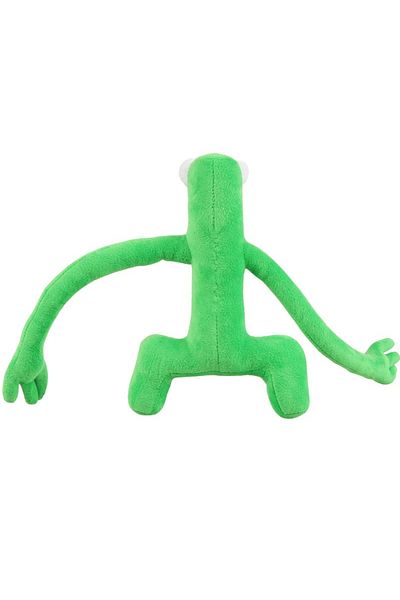 Depox Rainbow Friends Roblox plush toy, Green Monster, 24 cm, green