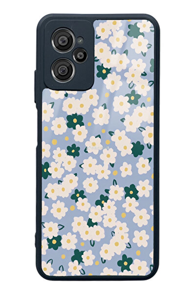 Spoyi Casper X30 Plus Daisy Pattern Tasarımlı Glossy Telefon Kılıfı
