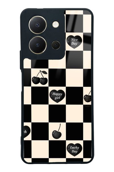 Spoyi Vivo Y36 Glossy Phone Case with Happy Girls Design