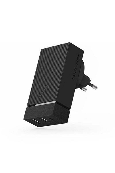 Native Union Smart 4 USB Charger International Fabric Slate