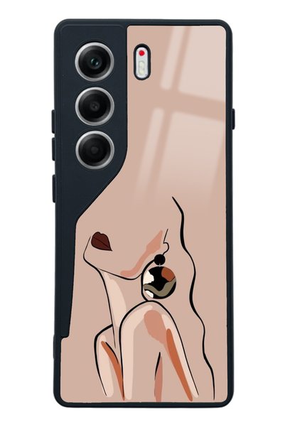 Spoyi Tecno Camon 40 Silhouette Design Glossy Phone Case
