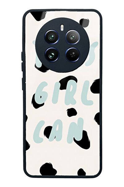 Spoyi Oppo Realme 12 Girl Can Design Glossy Phone Case