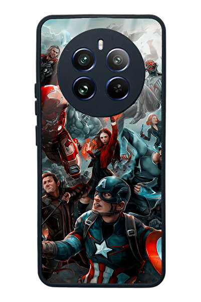Spoyi Oppo Realme 12 Avengers Ultron Design Glossy Phone Case