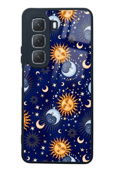 Spoyi Infinix Hot 50 Night Design Glossy Phone Case