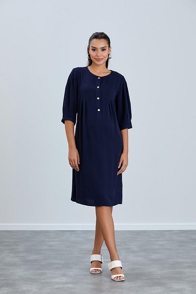 LİYACA Belmando Viscosa Maternity Dress