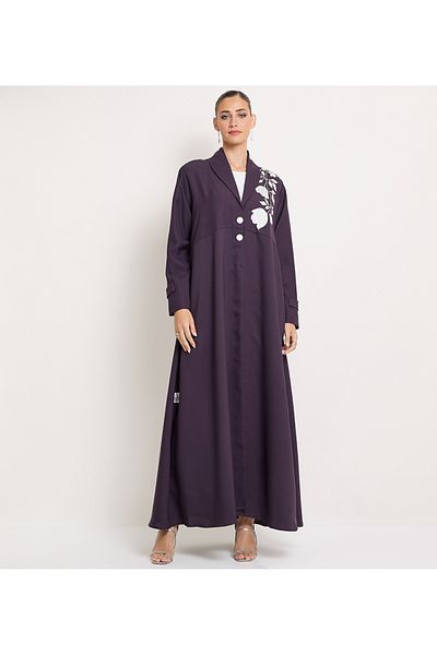 Rosette Abaya Purple-R-202478