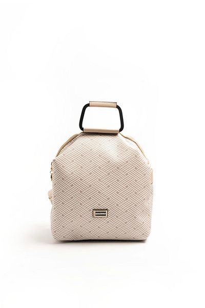 Silver Polo Silver & Polo Beige - Sand Sp771 Women's Backpack