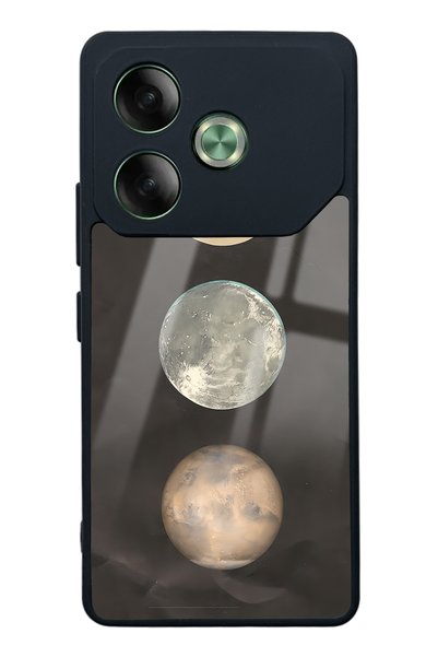 Spoyi Tecno Pova 6 Night Moon Design Glossy Phone Case