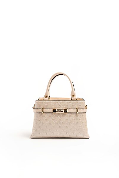 Silver Polo حقيبة يد نسائية بيج SP1149