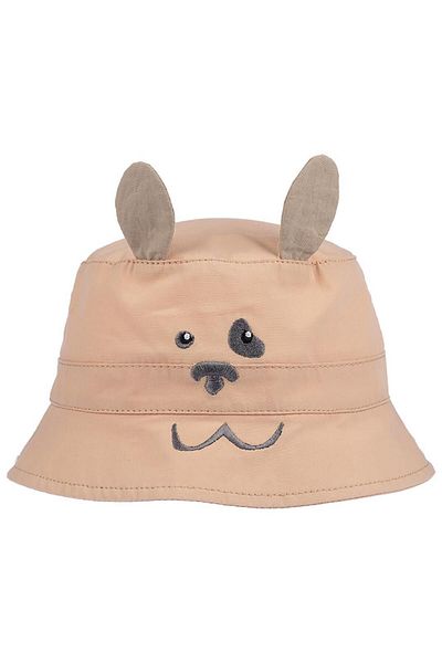 CherryPie 0-18 Months Baby Boy Beige Dog Ear Fedora Hat