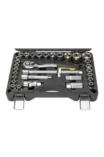 Nt Tools Ncset32 1/2 Six Corner and Star Socket Wrench Set 32 Pieces