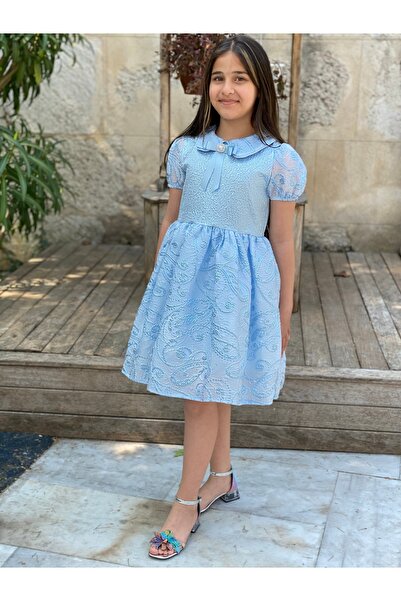 HÇ Hülya Çelik KİDSWEAR 2018 Kız Çocuk Eteği Kabarık Doğum Günü Bayramlık Abi...