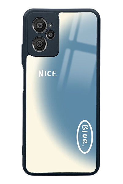 Spoyi Casper X30 Plus Nice Blue Tasarımlı Glossy Telefon Kılıfı