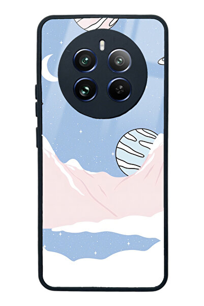 Spoyi Oppo Realme 12 Pastel Mount Design Glossy Phone Case