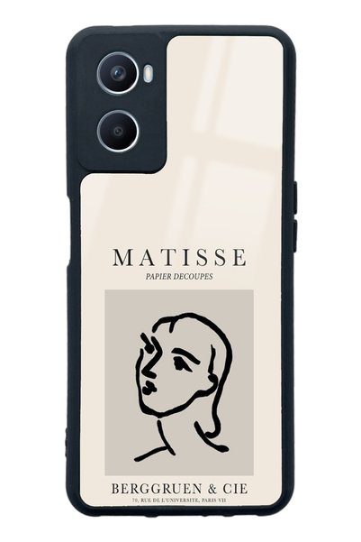 Spoyi Oppo A96 Matisse Papier Design Glossy Phone Case
