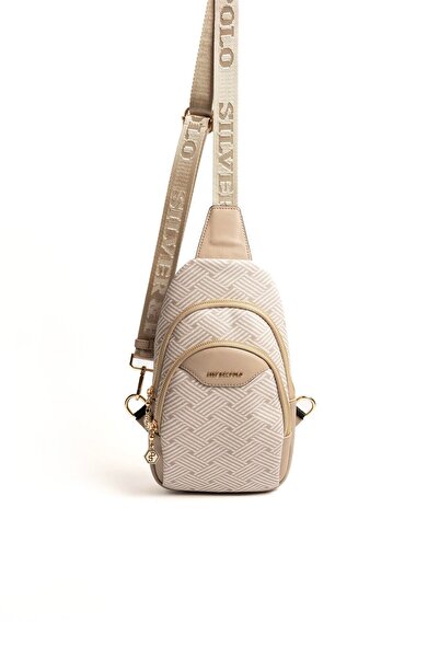 Silver Polo Silver & Polo Beige - Sand Sp959 Women's Body Bag