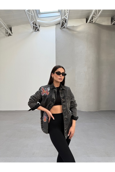 SOLİS MODA Kadın kot çeket tasarım