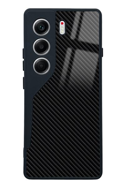 Spoyi غلاف هاتف لامع بتصميم كربوني لهاتف Tecno Camon 40