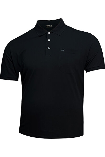 Grand Lavita Plus Size Polo Neck T-shirt