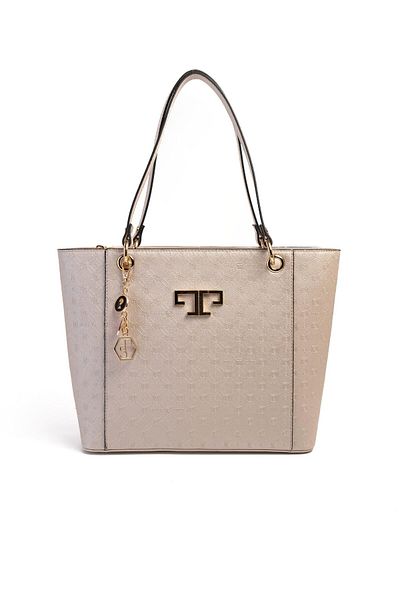 Silver Polo Silver & Polo Beige - S.Beige SP1176 Geantă de umăr pentru femei