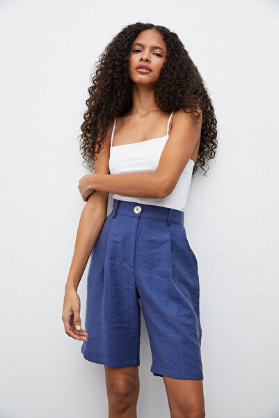 urban focus Pleated Elastic Waist Shorts