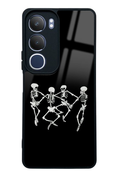 Spoyi Vivo Y19S Dancer Skeleton Design Glossy Phone Case