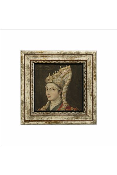 Sadrazam Tablou din piatră naturală imprimată cu armele otomane (25 X 25 KRT-86)